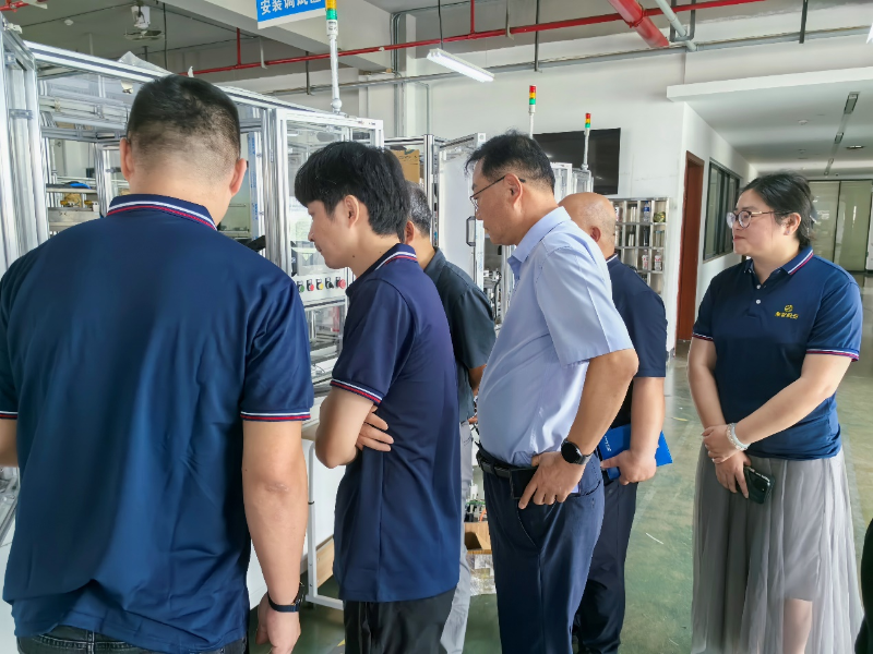 韓國啟洋林總裁一行蒞臨我司參觀考察